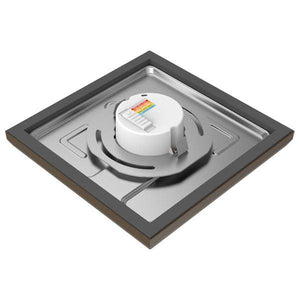 7" 11 watt 120 volt CCT Selectable Bronze Square Dimmable LED Ceiling Light 2