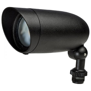 6 watt 120 volt 3000K Natural White Matte Black Outdoor LED Landscape Flood Light 1
