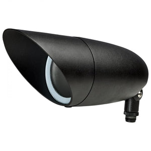 12 watt 120 volt 3000K Natural White Matte Black LED Landscape Flood Light 1