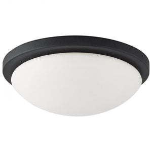 11" 18 watt 120 volt CCT Selectable Matte Black LED Flush Mount Fixture 1