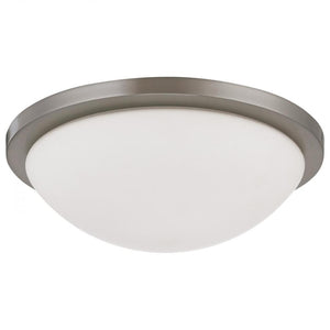 13" 18 watt 120 volt CCT Selectable Brushed Nickel LED Flush Mount Light Fixture 1