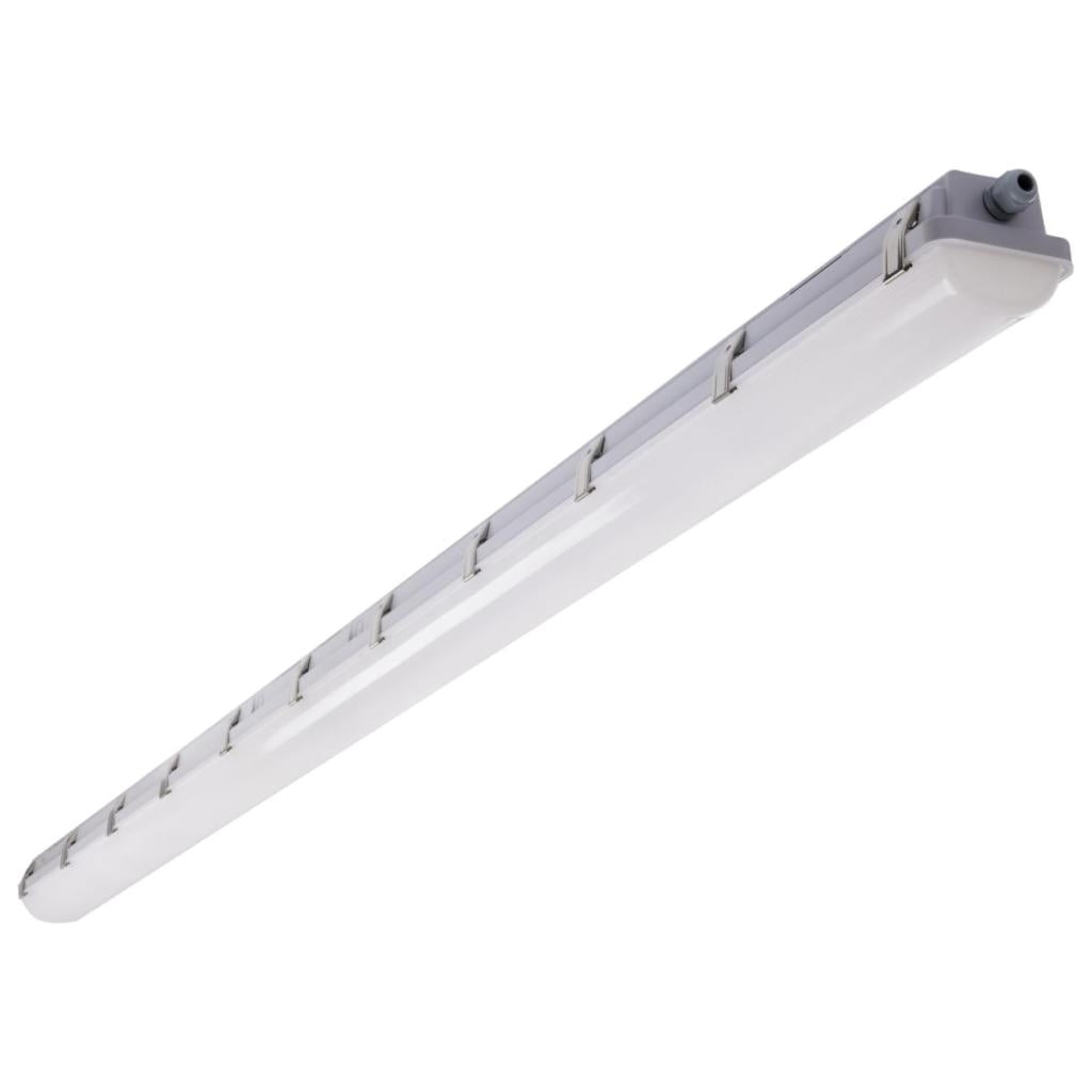 8' Selectable watt 120/347 volt CCT Selectable LED Vapor Tight Light Fixture 1