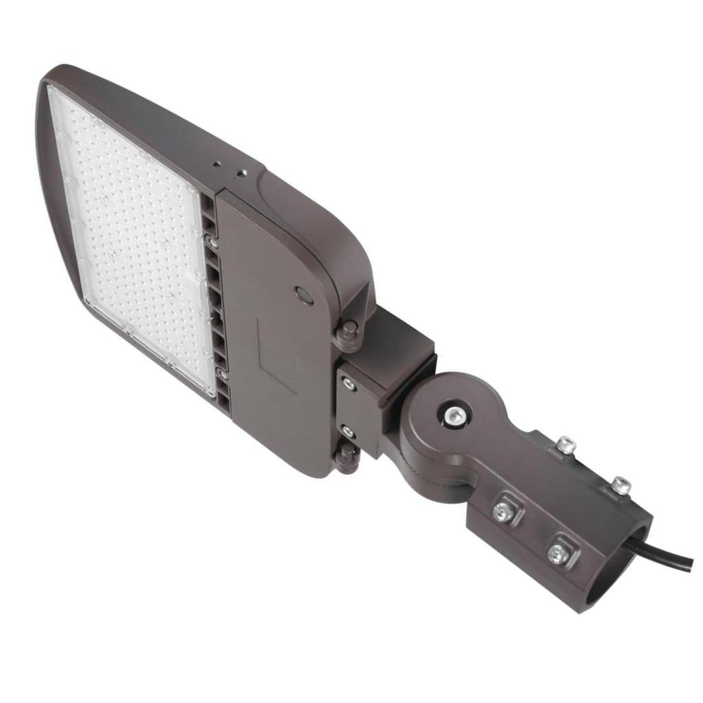 240 watt 120/277 volt 5000K Daylight Bronze Dimmable LED Area Light Fixture 1