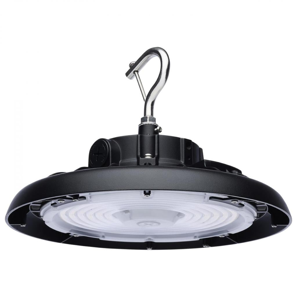Selectable watt 120/347 volt CCT Selectable Black LED Hi-Bay Light Fixture 1