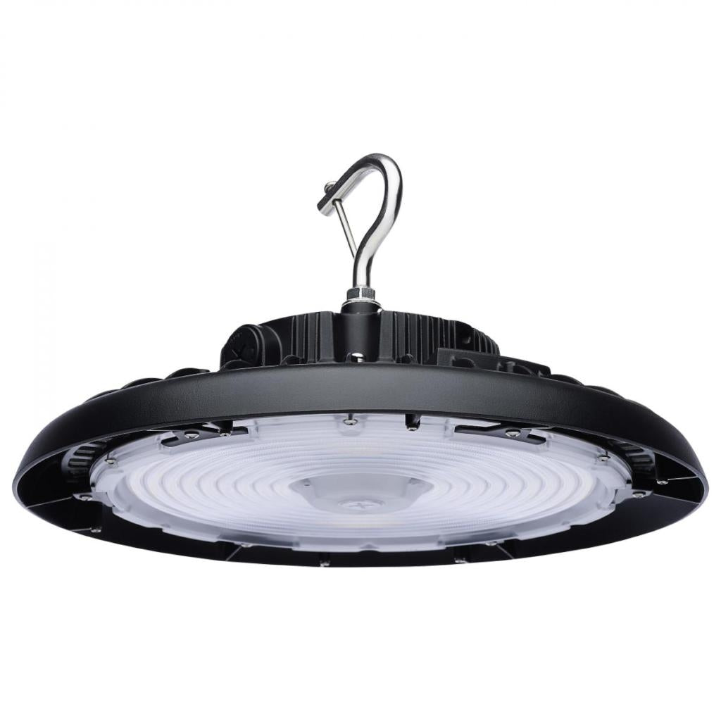 Selectable watt 120/347 volt CCT Selectable Black LED Hi-Bay Light Fixture 1