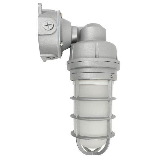 20 watt 120/277 volt RGB Selectable Gray Outdoor LED Vapor Tight Light Fixture 2