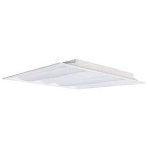 2' x 2' Selectable watt 120/277 volt CCT Selectable Double Basket LED Troffer Light Fixture 1