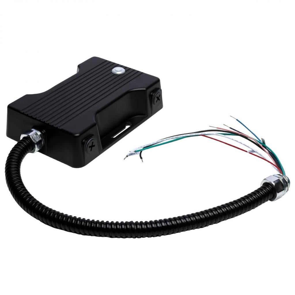 8 watt 120/277 Black Emergency Backup Battery for LED Round Canopy Light Fixtures 1
