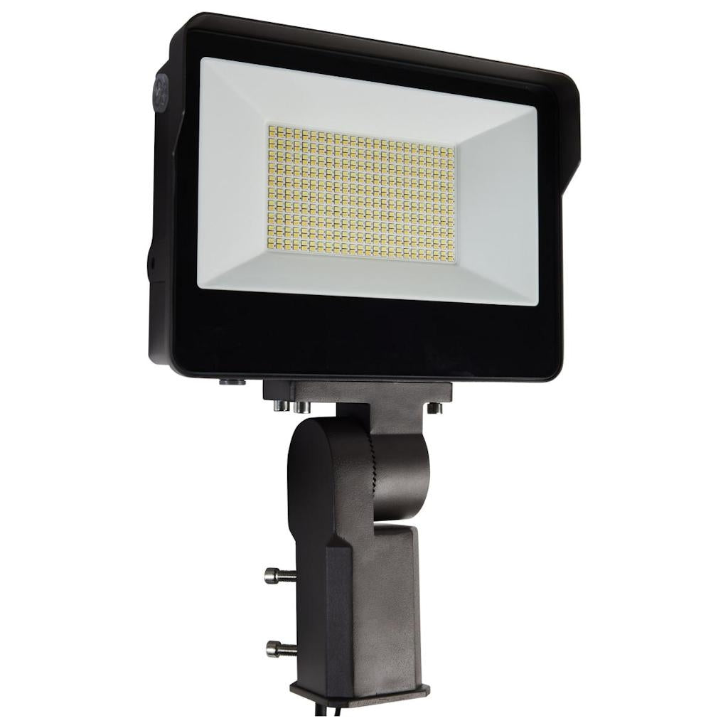 Selectable watt - 120/347 volt - CCT Selectable Outdoor Bronze LED Flood Light 1