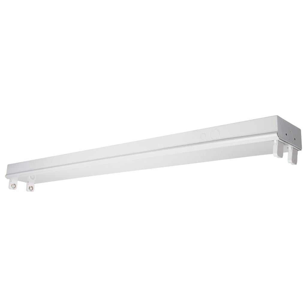 2" Lamp Ready White Lamp Ready Fixture for T8 Tubes 1