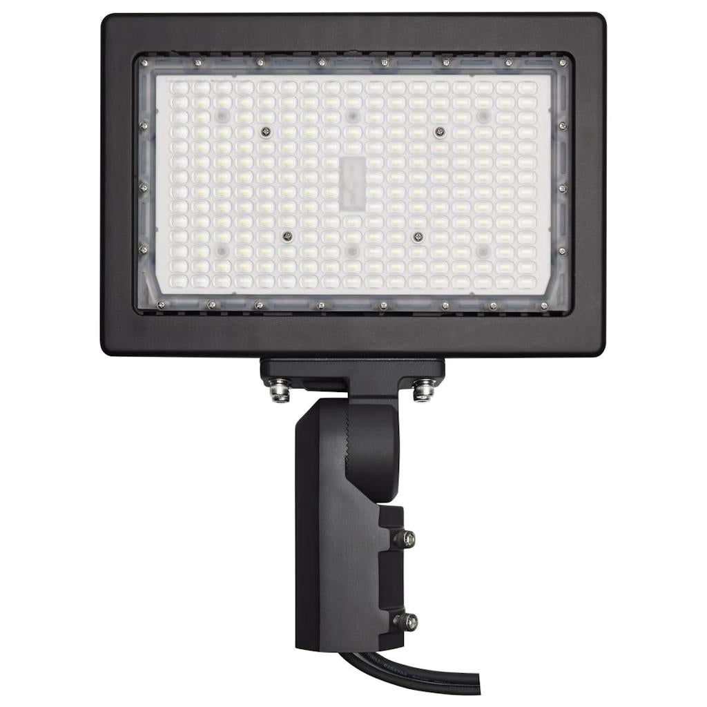 150 watt 120/347 volt 4000K Cool White Bronze Outdoor LED Flood Light 1