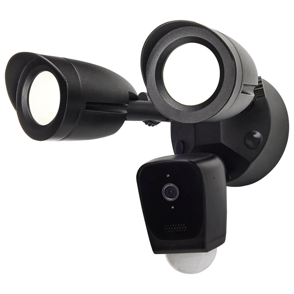 20 watt 120/277 volt 3000K Natural White Motion Detection Outdoor LED Security Light with Camera 1