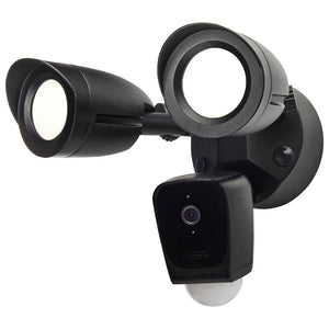 20 watt 120/277 volt 3000K Natural White Motion Detection Outdoor LED Security Light with Camera 1