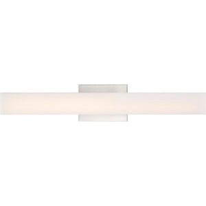 25" 26 watt 120 volt 3000K Brushed Nickel Dimmable LED Vanity Light 1