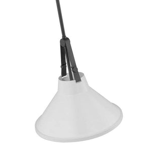 1 Light Black/White Metal Zelda Pendant Light Fixture 3