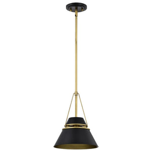 1 Light Matte Black Adina Indoor Pendant Light Fixture 1