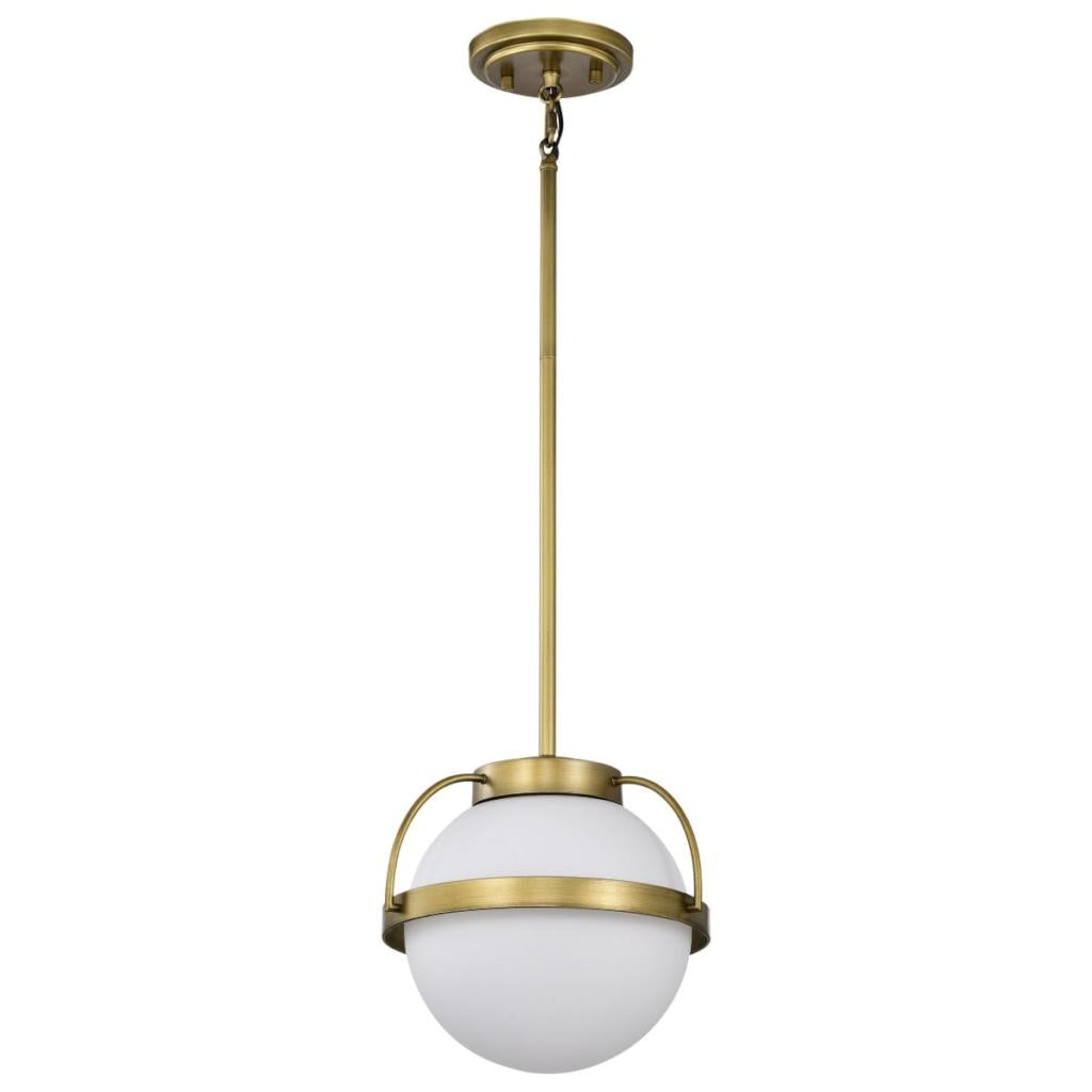 1 Lamp Natural Brass Lakeshore Indoor Pendant Light Fixture 1