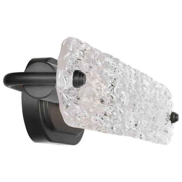 2 Light Matte Black Vanity Light Fixture 3