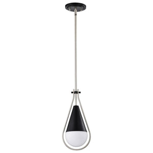 1 Lamp Matte Black Admiral Indoor Pendant Light Fixture 1