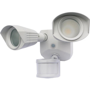 20 watt 100/277 volt 3000K Natural White White Non-Dimmable LED Security Light with Motion Sensor 1