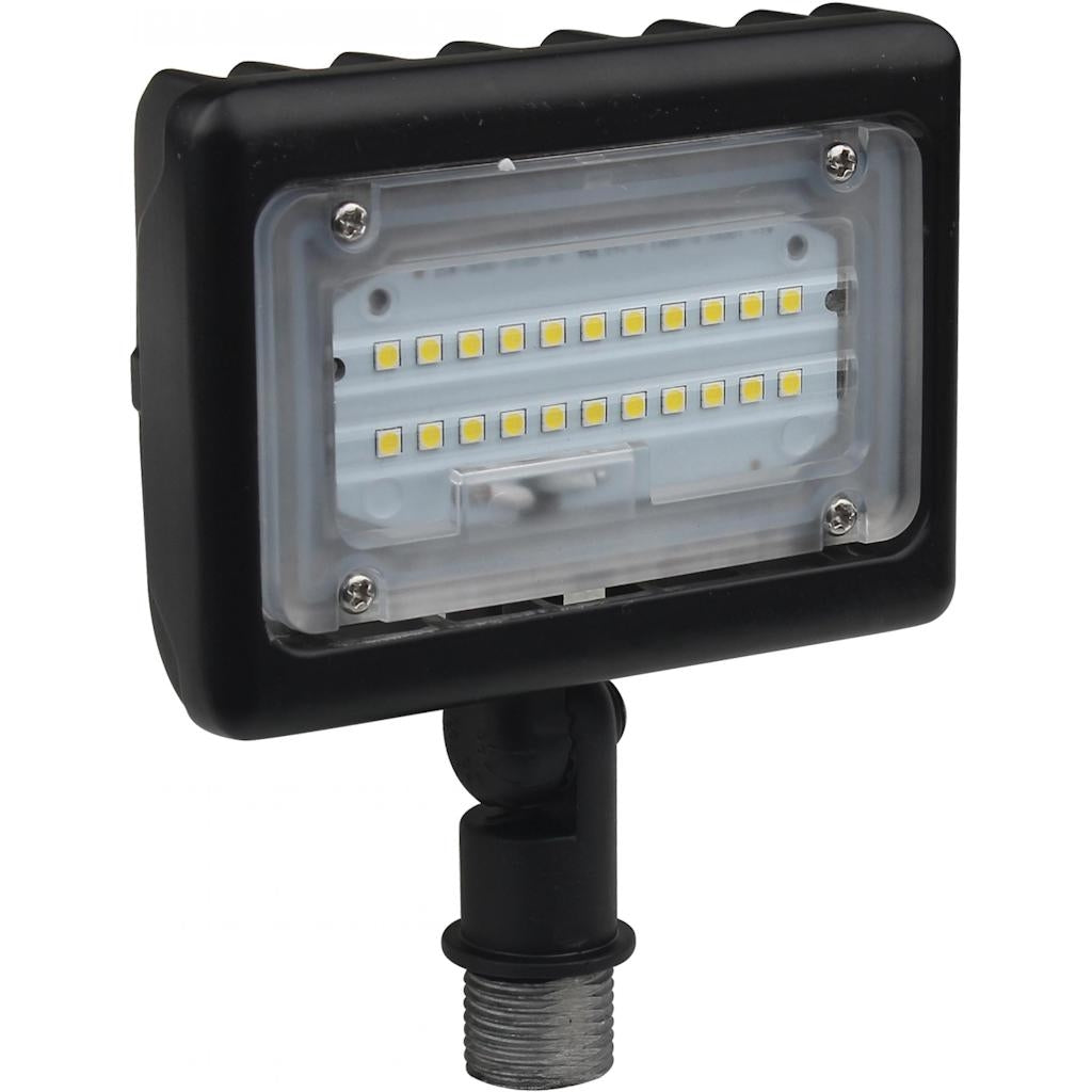 15 watt 100/277 volt 3000K Natural White Bronze Non-Dimmable LED Flood Light 1