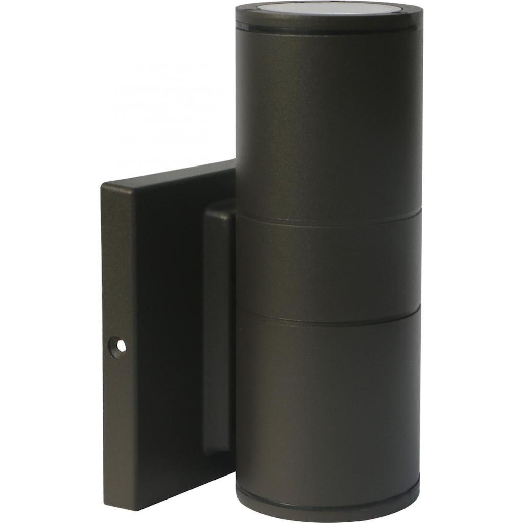 1 Light 10 watt 120/277 volt 3000K Natural White Bronze Non-Dimmable LED Sconce 1