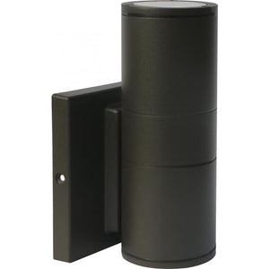 1 Light 10 watt 120/277 volt 3000K Natural White Bronze Non-Dimmable LED Sconce 1