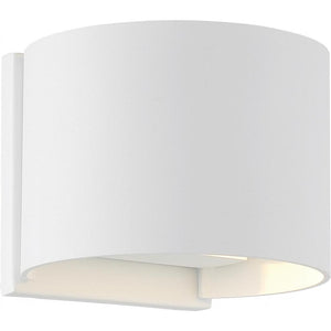 5 watt 120 volt 3000K Natural White White Dimmable LED Wall Sconce 1