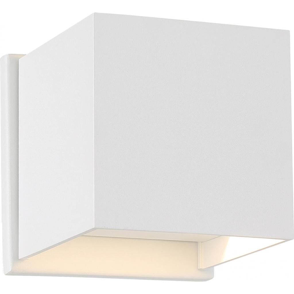 5 watt 120 volt 3000K White Dimmable LED Wall Sconce 1