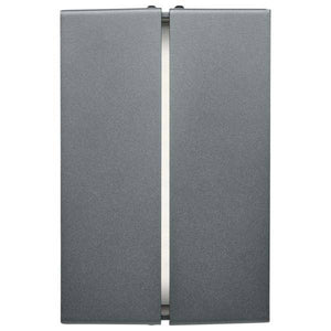 10 watt 120/277 volt CCT Selectable Matte Gray LED Wall Sconce Light Fixture 5