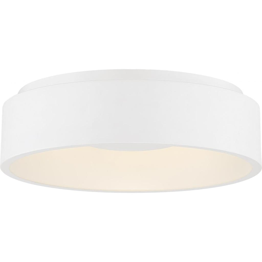24" 30 watt 120 volt 3000K Natural White Dimmable White LED Flush Mount 1