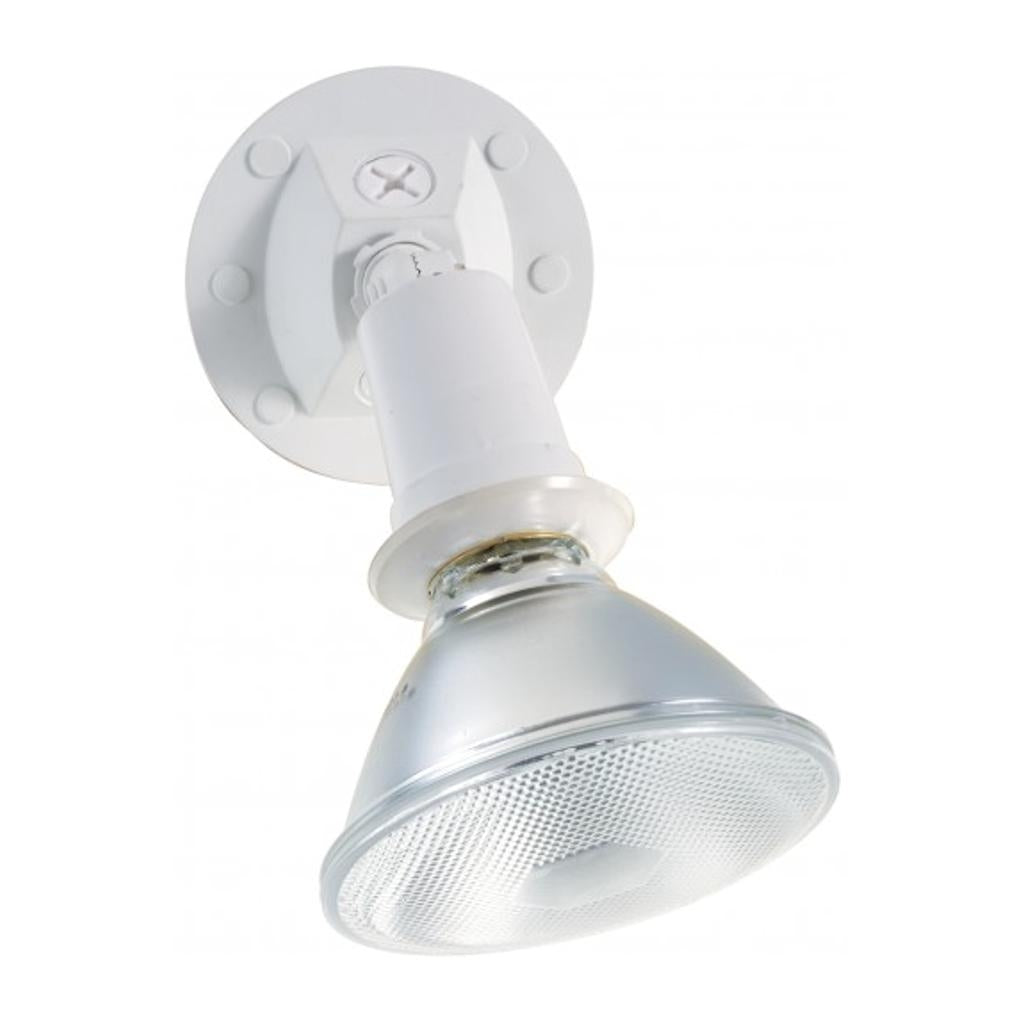 5" White Single Adjustable Swivel Flood Light 1