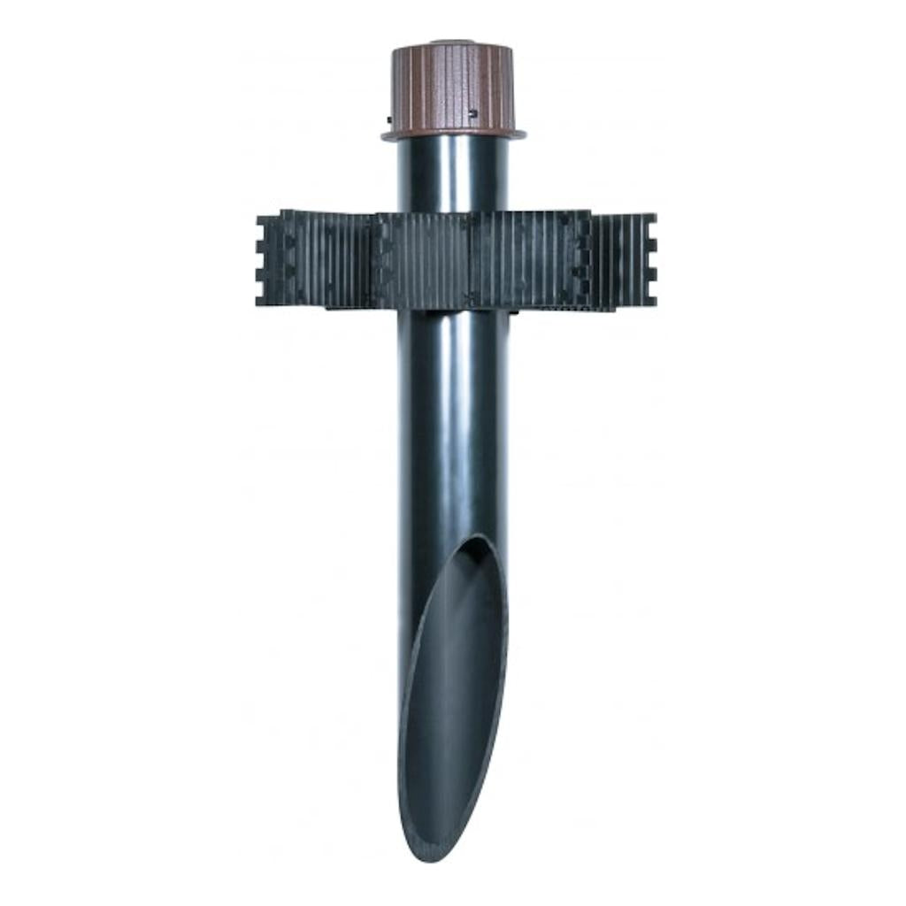 Old Bronze PVC Mounting Post 1