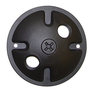 4.5" 2 Light Dark Bronze Flood Light Wall Mounting Plate 1