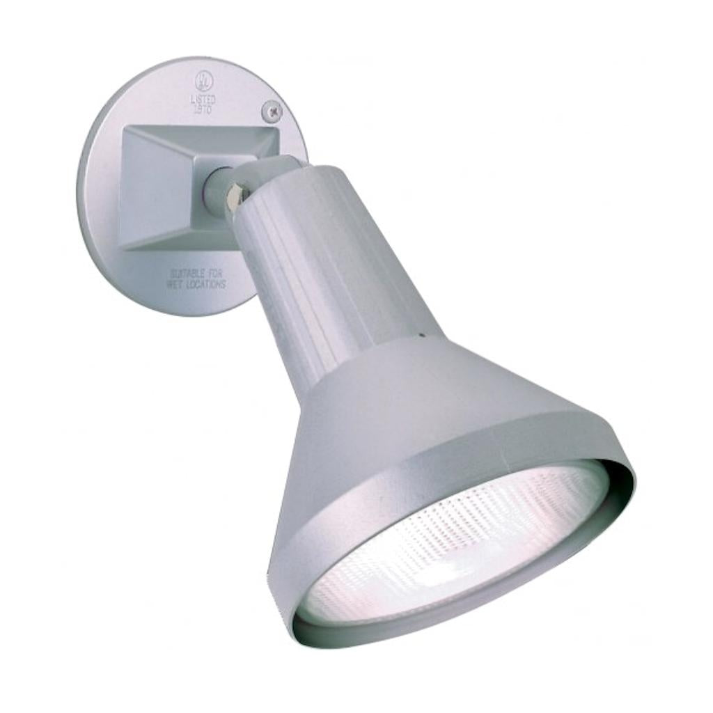 8" Gray Single Adjustable Swivel Flood Light 1