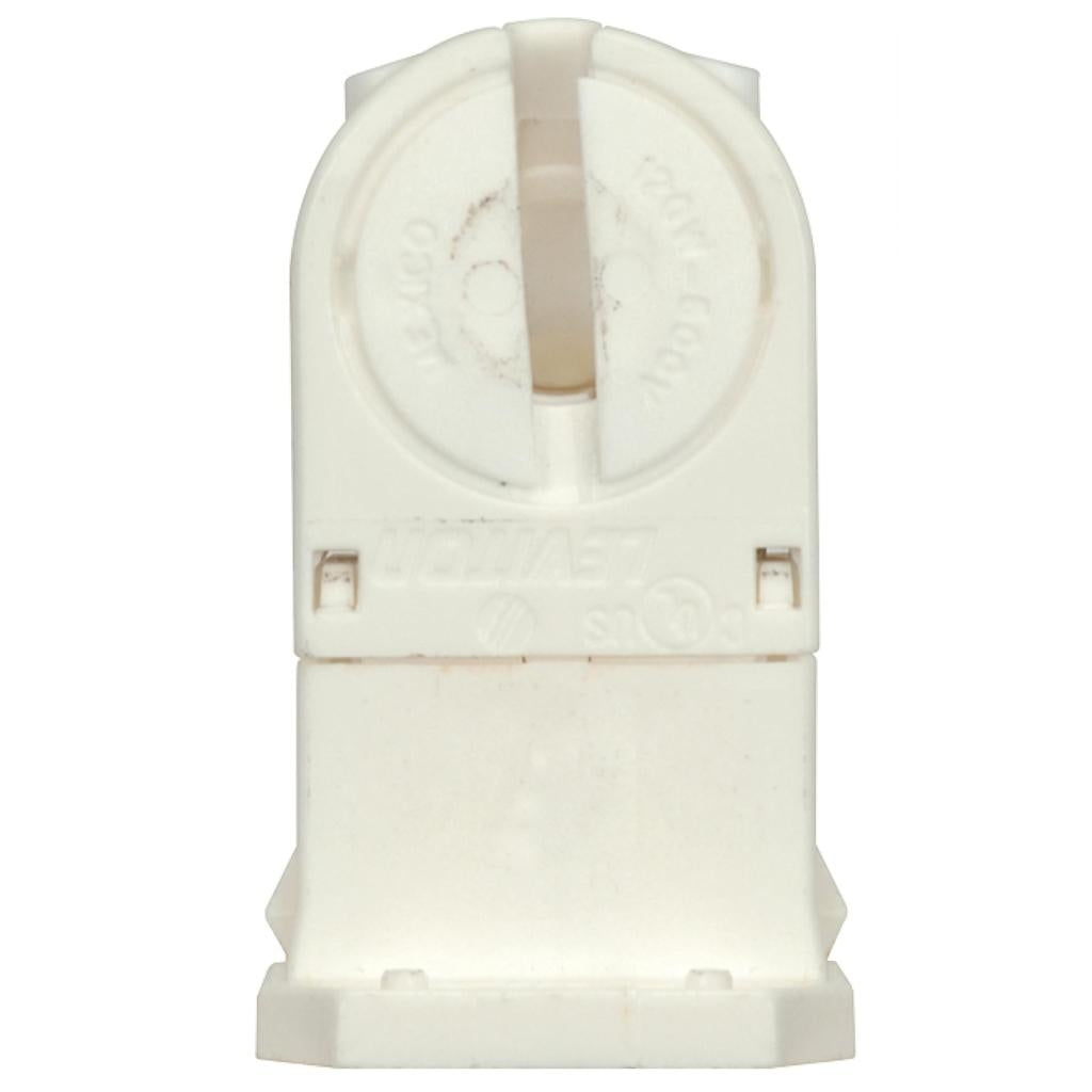 White T5 Miniature Bi-Pin Snap-In / Slide-On Lampholder 1