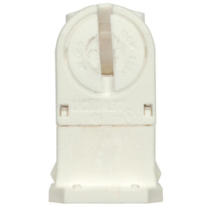 White T5 Miniature Bi-Pin Snap-In / Slide-On Lampholder 1