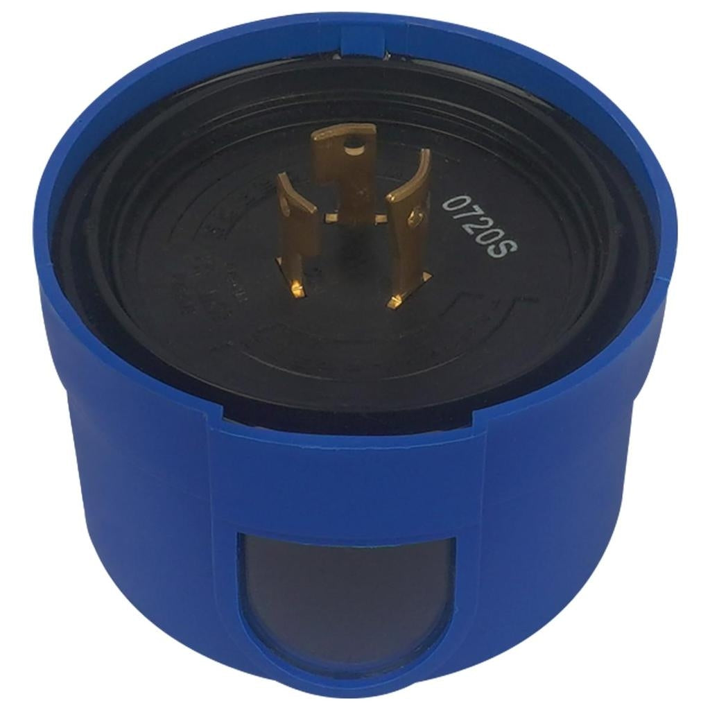 277/480 volt Blue Area Light Photocell/Socket 1
