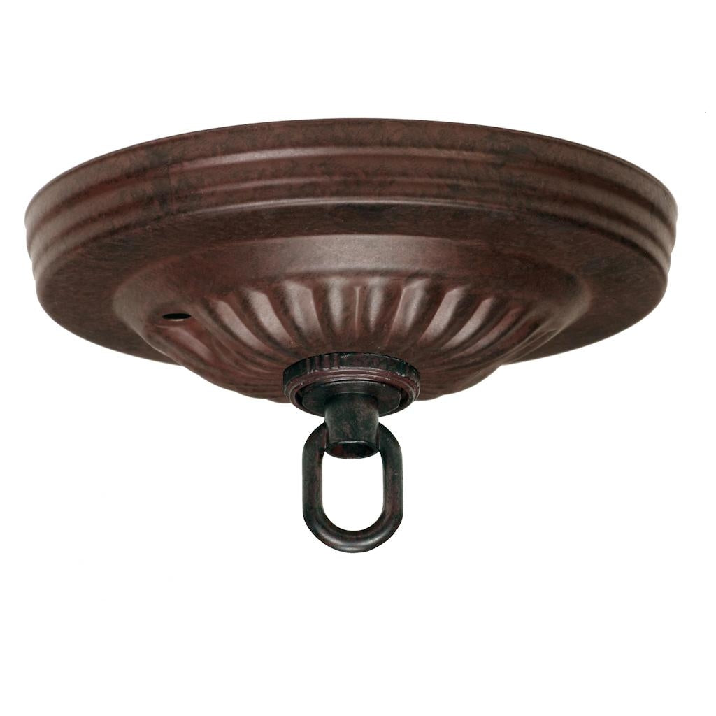 Ribbed Canopy Kit Old Bronze Finish 1