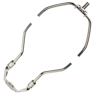 8.5" Polished Nickel Light Duty Harp 1