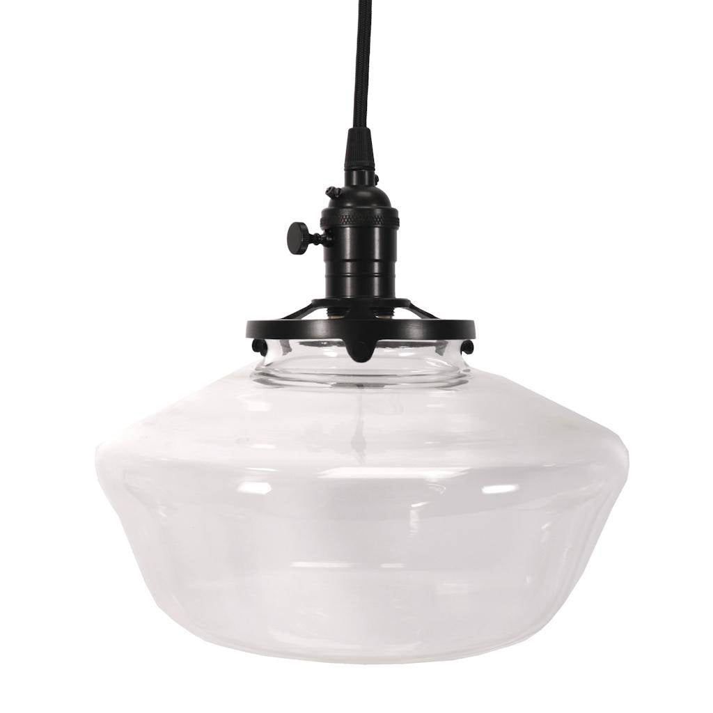 1 Light (Medium Screw Base) Glass Cylinder Pendant Light Fixture 1