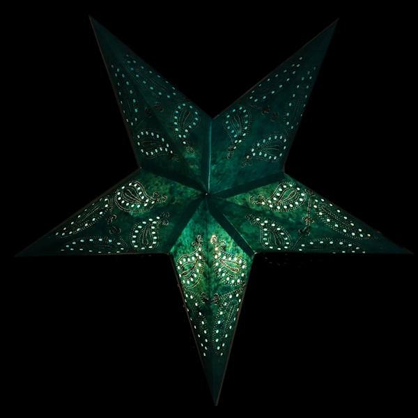 24" Caribbean Cool Paper Star Light 4