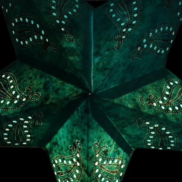 24" Caribbean Cool Paper Star Light 5