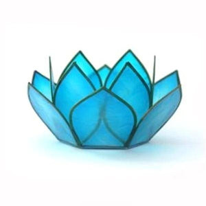 Cool Water Paradise Mini Lotus Tea Light Candle Holder 1