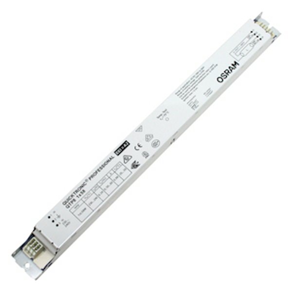 2 Lamp 55 watt 230/240 volt 4-Pin Base CFL Ballast 1