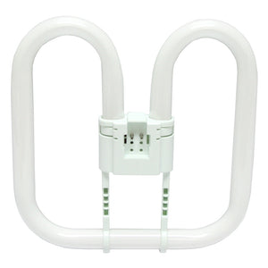 28 watt 2D Square 2-Pin Base 3500K Natural White CFL 1