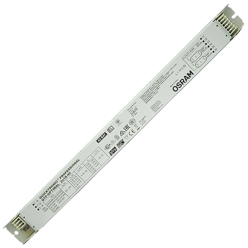 2 Lamp 18/40 watt 220/240 volt T5/T8 Fluorescent Ballast 1