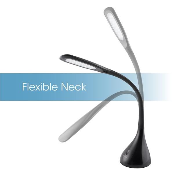 Black Adjustable LED Desk Lamp 2