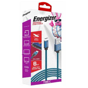 6' Nylon Braided Sync and Charge USB Cable 1