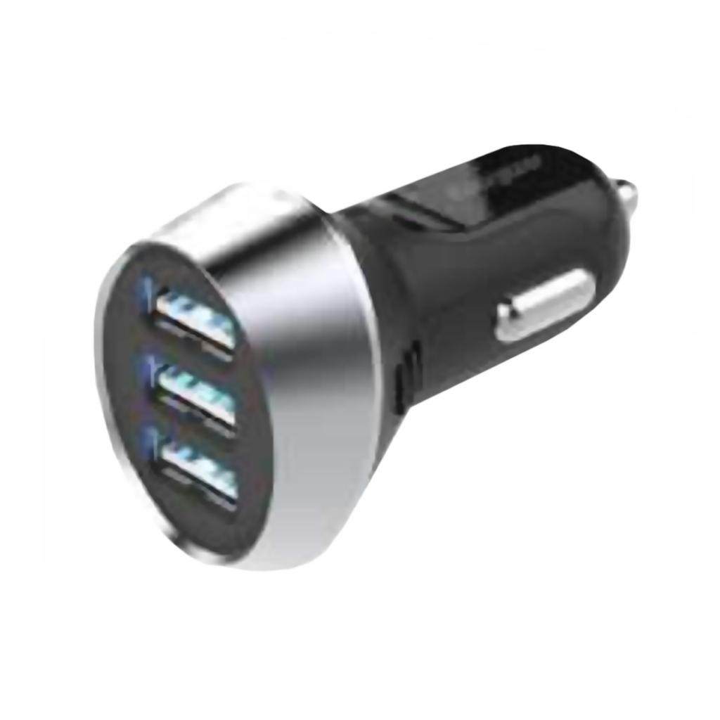 5.8 Amp Output Black Universal 3 USB Ports Car Charger 1
